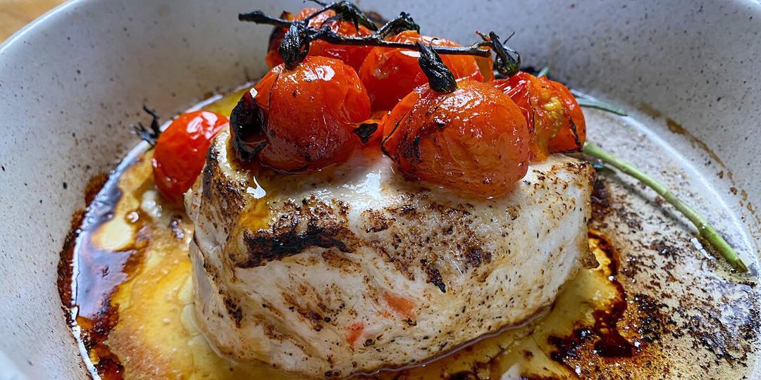 Свинина с сырной начинкой