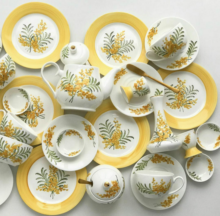 Чайный сервиз "Мимоза"
