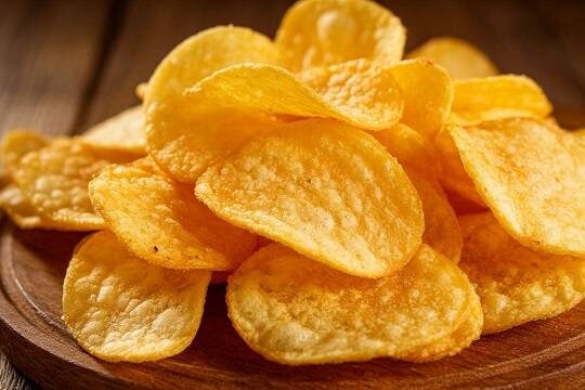    С апреля в России вводится первый ГОСТ на картофельные чипсы (изображение: shedevrum.ai)