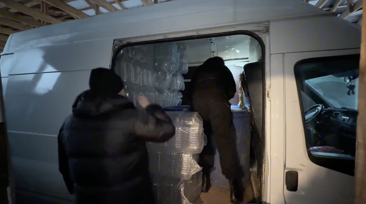 Фото: кадр из видео пресс-службы ГУ МВД России по Петербургу и Ленобласти