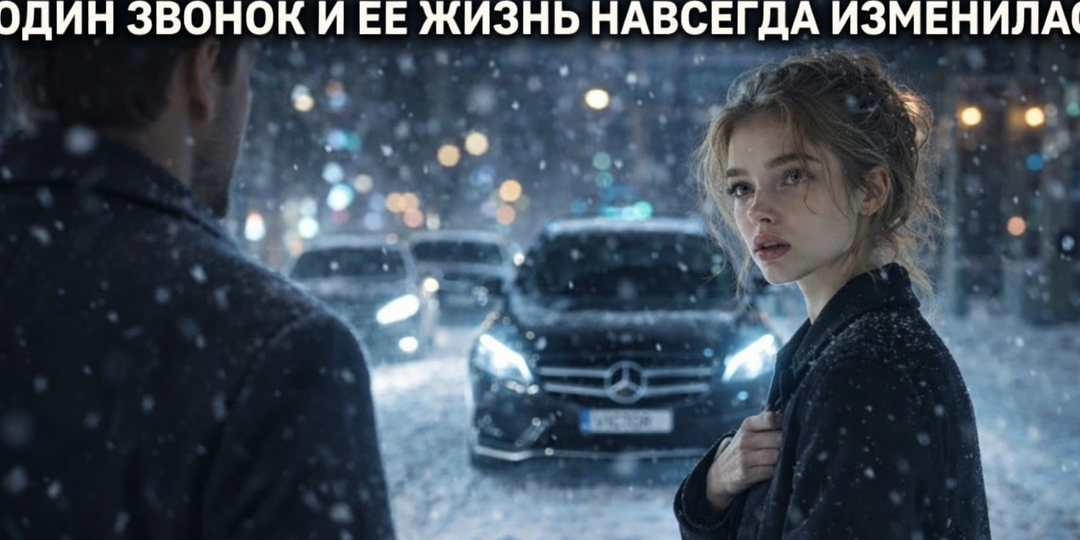 ИЗГНАННАЯ В МОРОЗ НОЧЬЮ ОНА СДЕЛАЛА ОДИН ЗВОНОК И ЕЁ ЖИЗНЬ НАВСЕГДА ИЗМЕНИЛАСЬ К ЛУЧШЕМУ