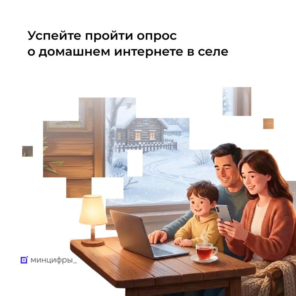    Жители нижегородских сел могут пройти опрос о домашнем интернете