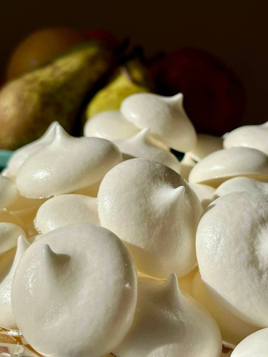 Постное безе на аквафабе