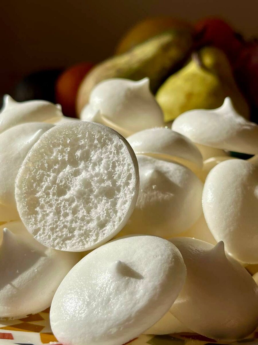 Постное безе на аквафабе