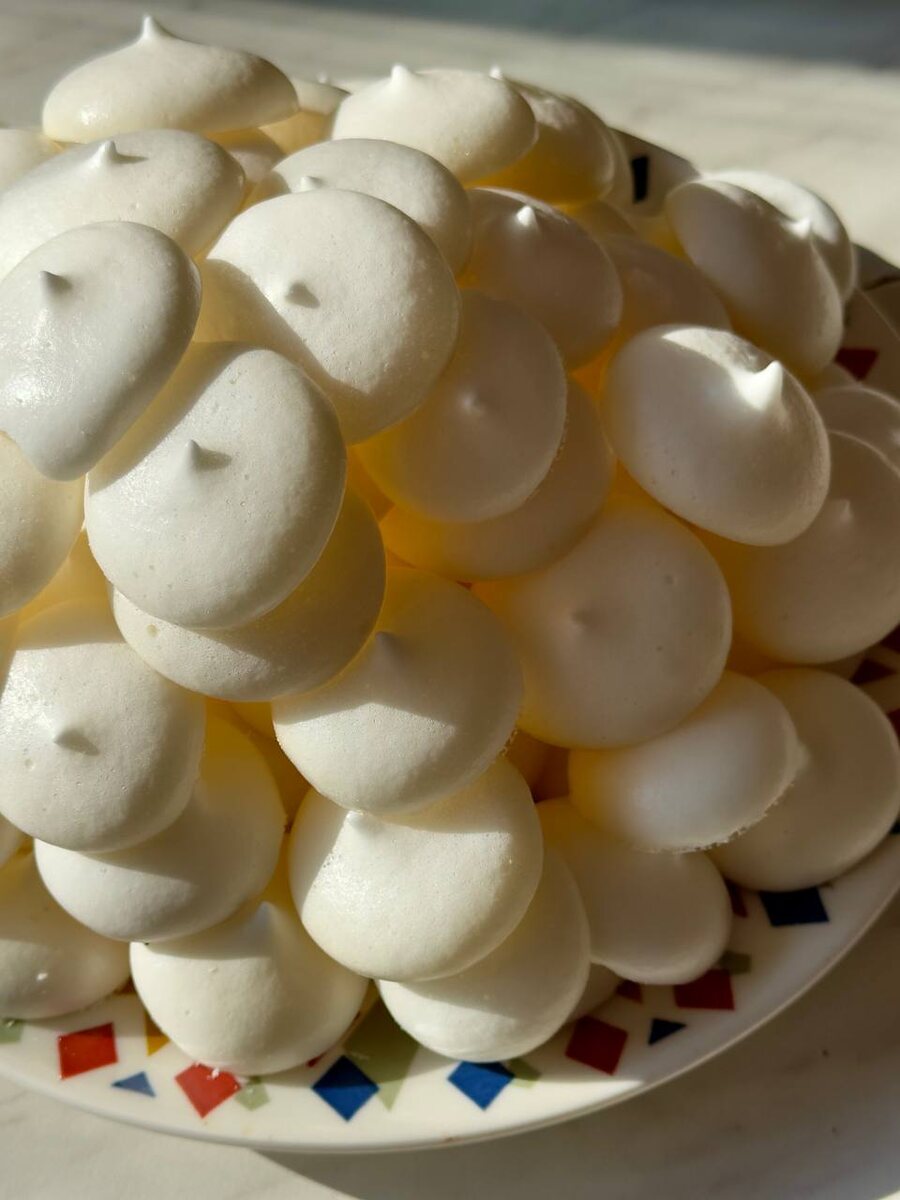 Постное безе на аквафабе