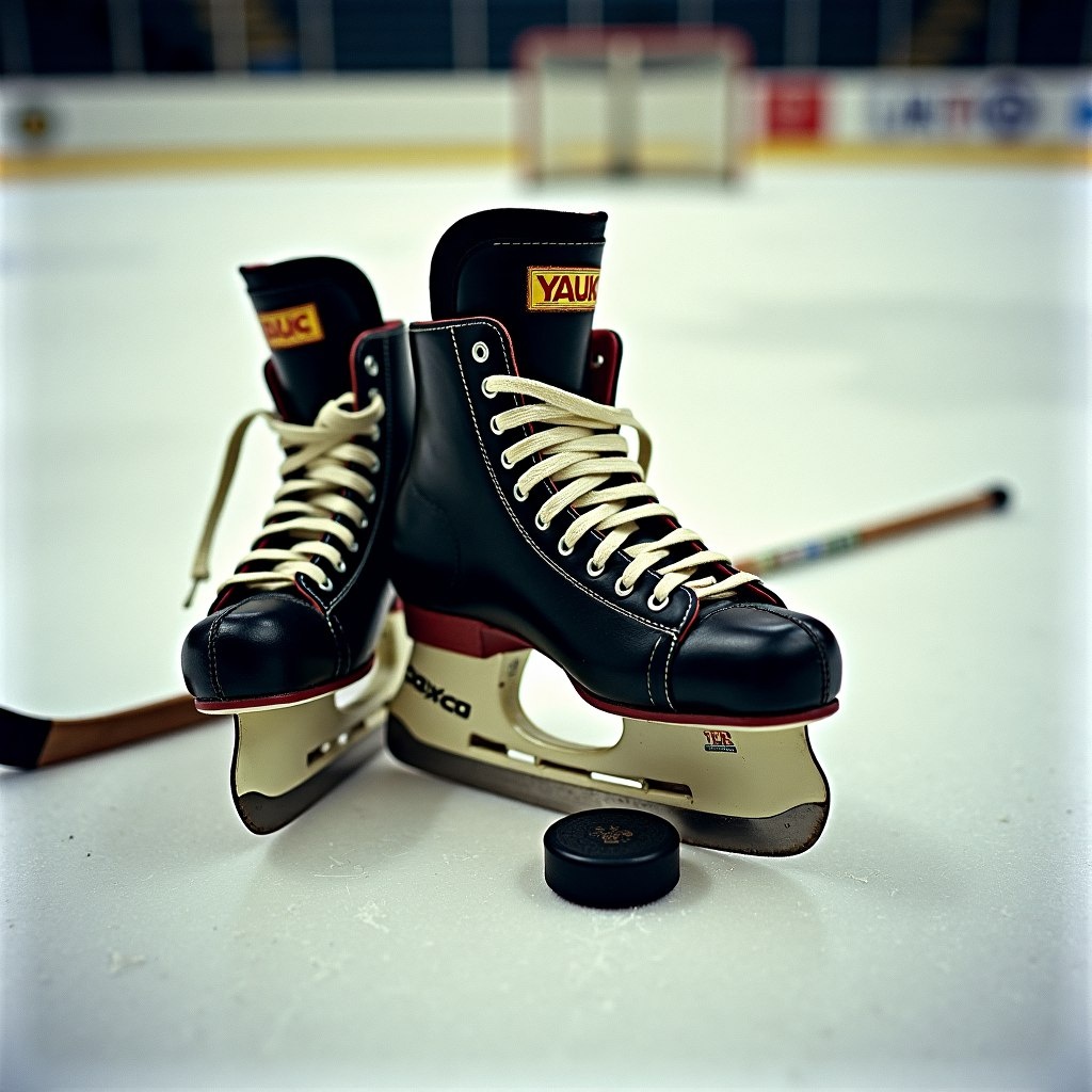 Коньки Сальво, хоккей в детстве, 90-е годы.