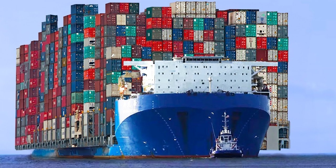 Самые большие контейнеровозы в мире: Стальные титаны океана