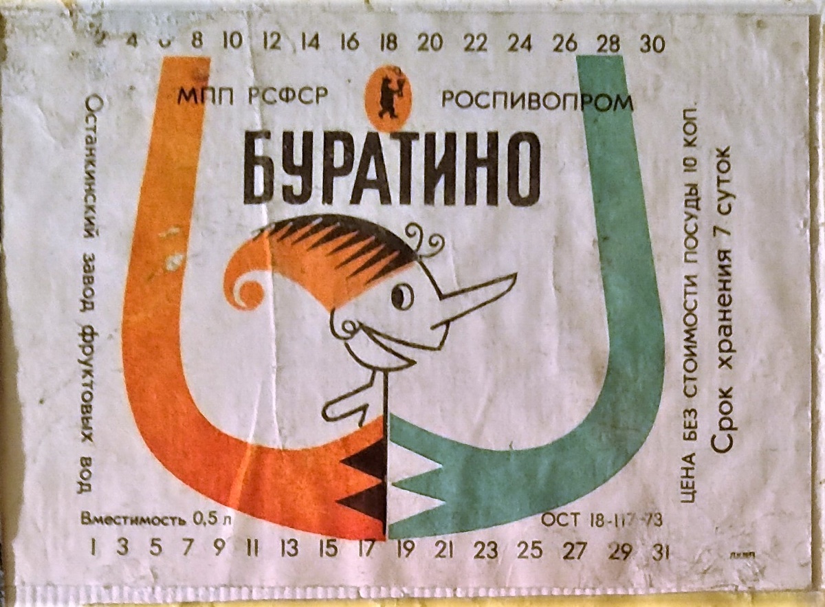 Этикетки времен СССР (листайте галерею)