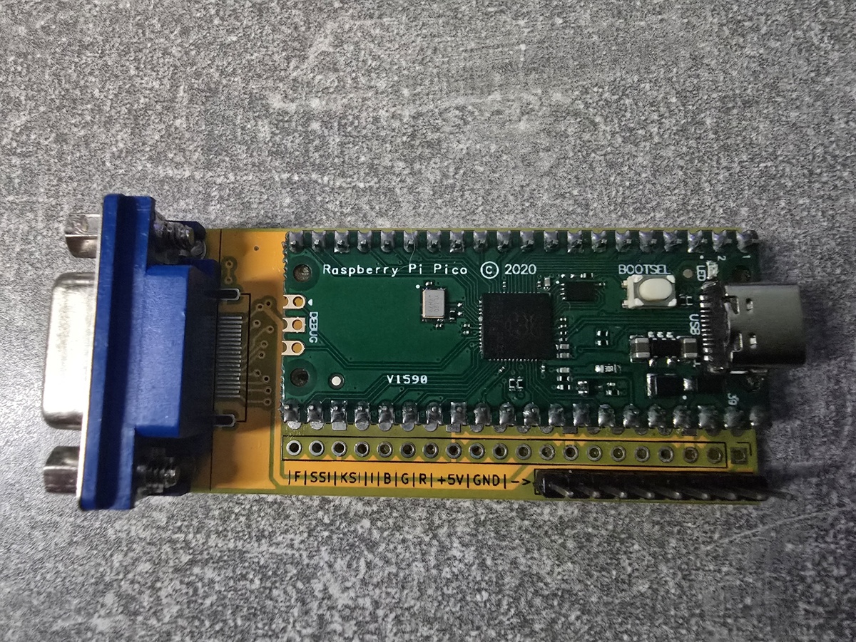 Базовый вариант конвертера RGB в VGA от АлексЕкб.