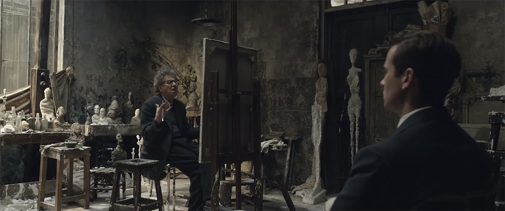 Кадр из фильма «Последний портрет» (англ. Final Portrait) 2017 — британский драматический фильм режиссёра Стэнли Туччи 