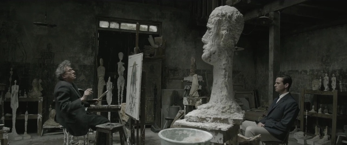 Кадр из фильма «Последний портрет» (англ. Final Portrait) 2017 — британский драматический фильм режиссёра Стэнли Туччи 