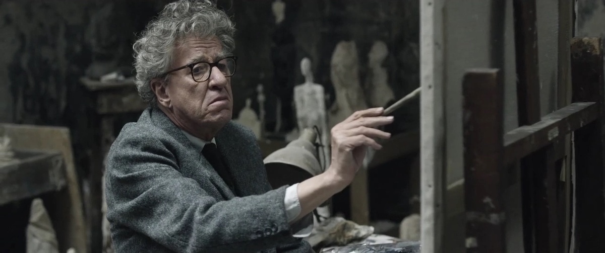 Кадр из фильма «Последний портрет» (англ. Final Portrait) 2017 — британский драматический фильм режиссёра Стэнли Туччи 