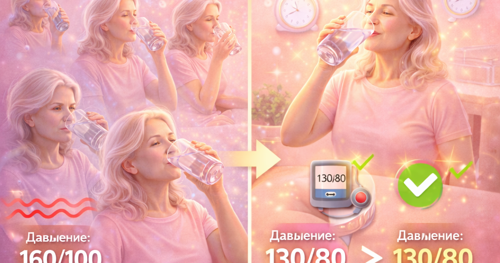 Пожилым запрещено пить воду маленькими глотками утром — врачи объясняют почему