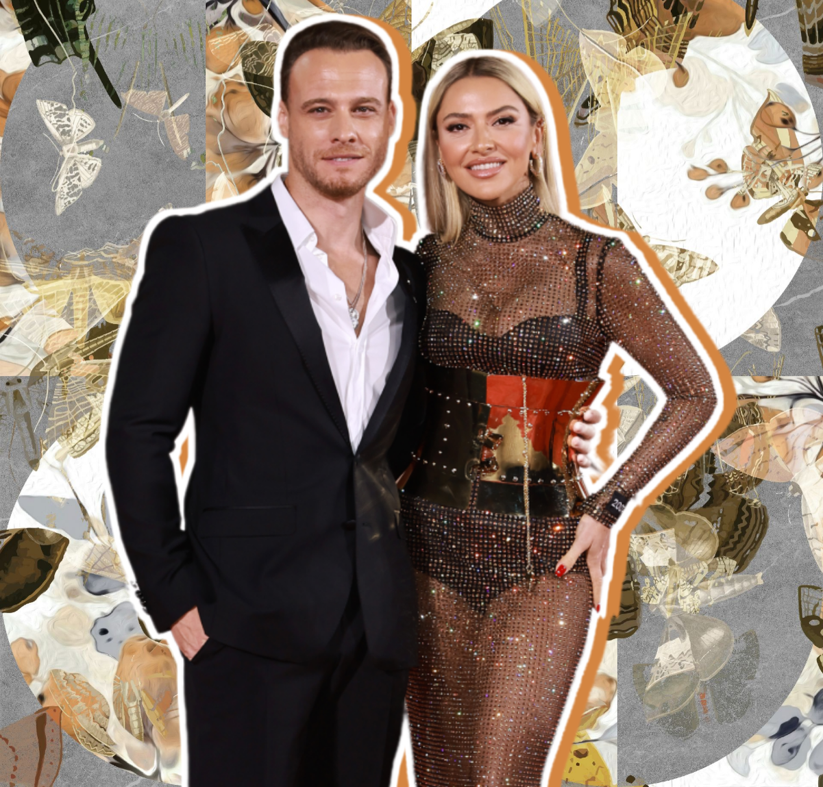 Керем Бюрсин. Хадисе. Совместный выход на Венецианском кинофестивале.