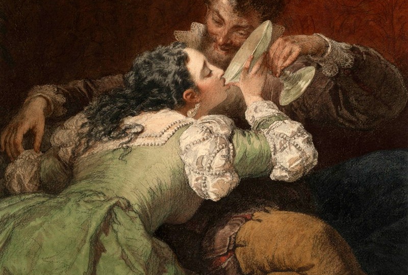 Прославился фривольными рисунками, хотя занимал должность придворного художника. График Михай Зичи, ставший своим в России.