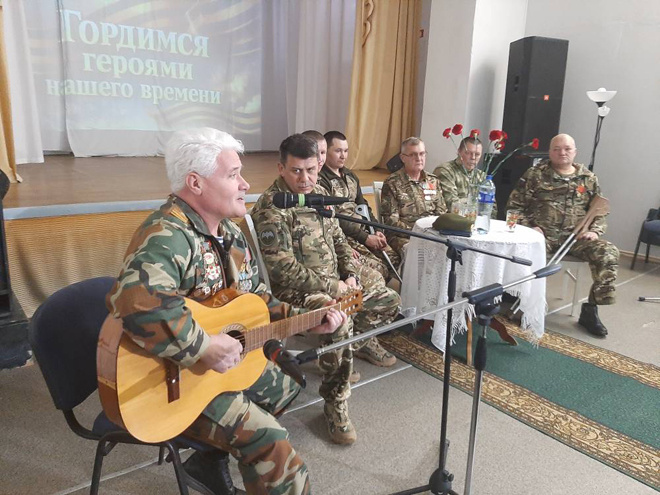 
Ветеран Афганистана Алексей Долгоруков исполнил песню «Орден» - бессмертная классика воинов-интернационалистов