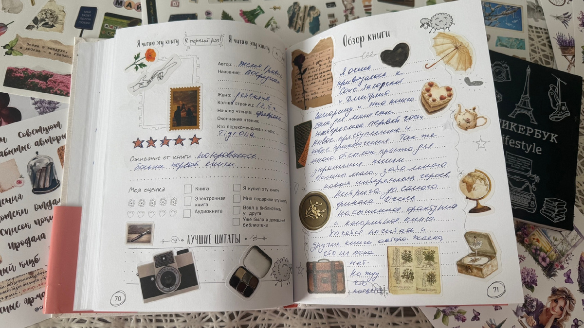 Мой читательский дневник