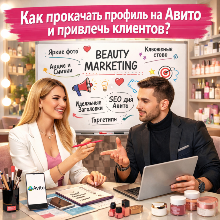    Как бьюти-мастеру продать услуги на Авито без отзывов: проверенный 30-дневный протокол для привлечения клиентов admin