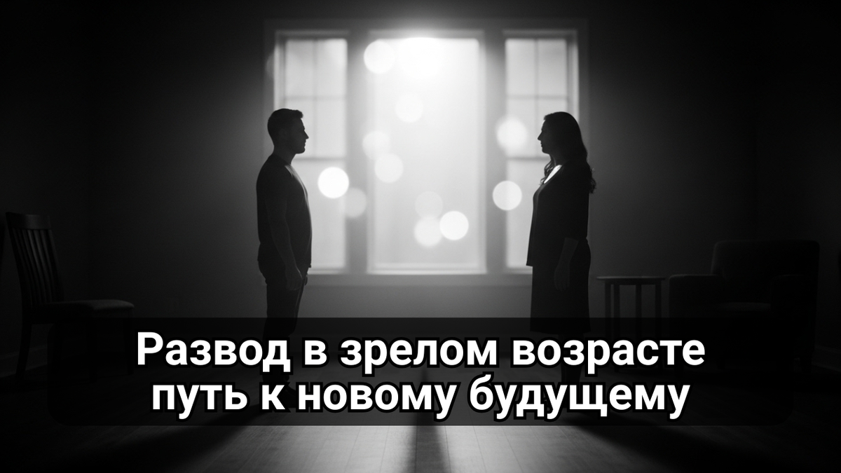 Как пережить развод после 50: психологическая перезагрузка.