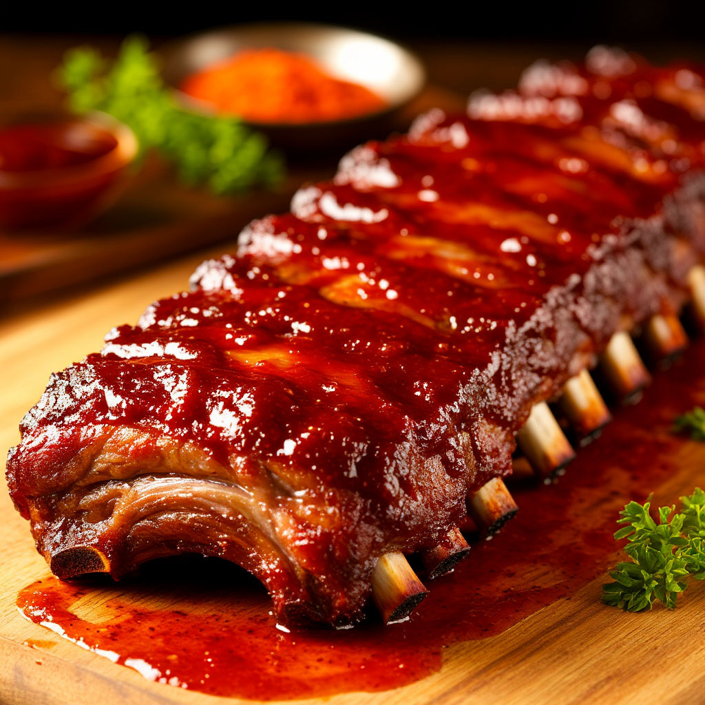 «Свиные ребрышки, которые тают во рту, а не жуются. Мой двухэтапный метод: духовка + гриль»