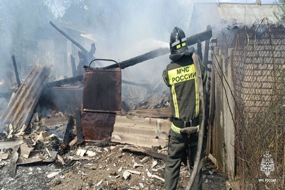    Восемь пожаров потушили за неделю в регионе. Фото: ГУ МЧС России по Херсонской области