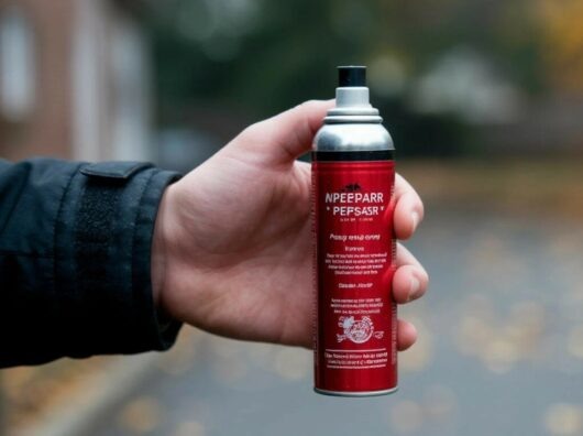    Перцовый баллончик // Фото сгенерировано нейросетью «Шедеврум»