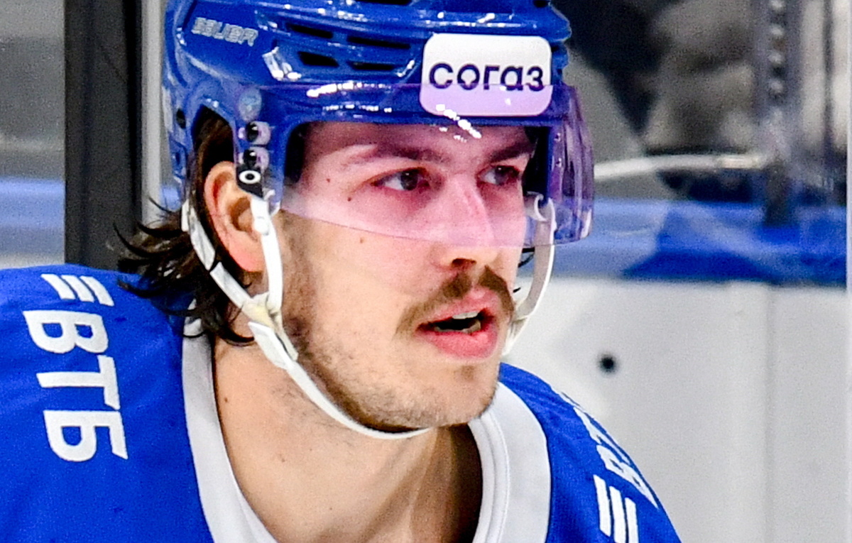    Форвард "Динамо" Максим Комтуа  Валерия Калугина/ТАСС