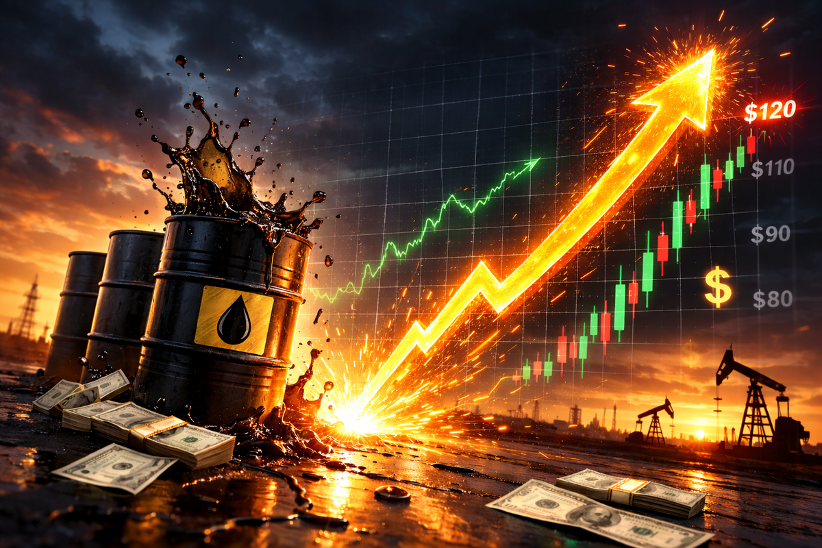    Цены на нефть взлетят до 120 долларов. Фото: нейросеть