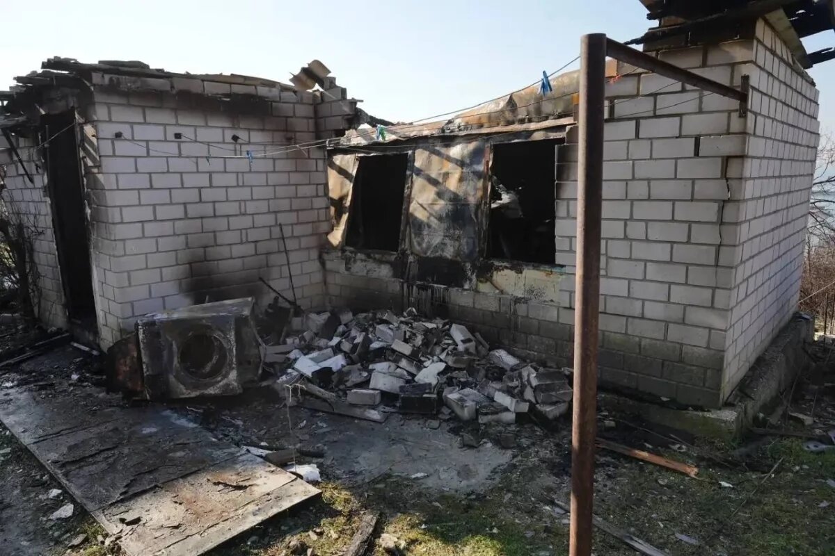    Мэр Новороссийска показал поврежденные в результате атаки БПЛА дома