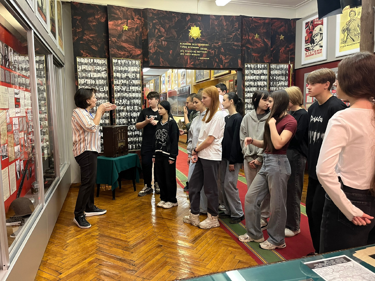 В музее Магнитогорского металлургического комбината