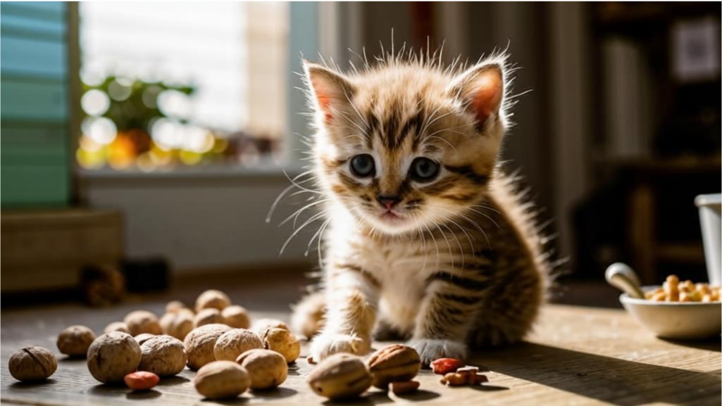Семечки и орехи для кошки: польза или скрытые опасности?