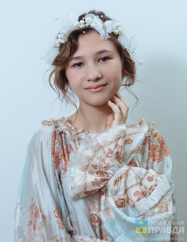 Участница № 1, Евгения Глазкова, 12 лет📷    Выбери свою весну: в Волжском стартовало голосование за «Мисс Юность 2026»
