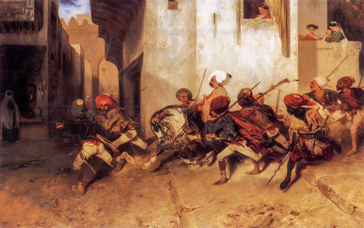     Александр-Габриэль Декан. Турецкий патруль. 1831   
undefined