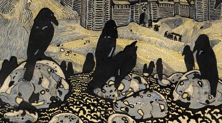     Николай Рерих. Вороны (фрагмент). 1907   
undefined