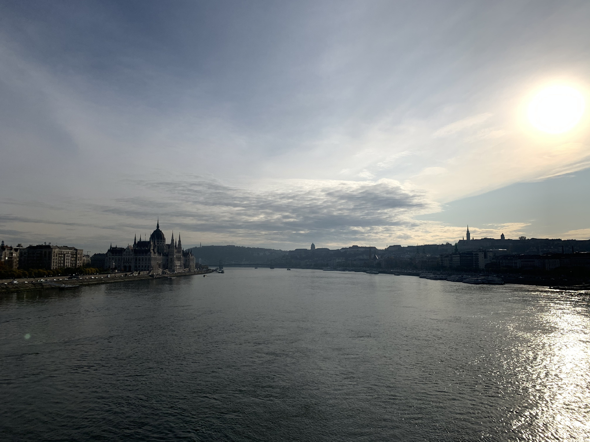 Вид с моста Маргит