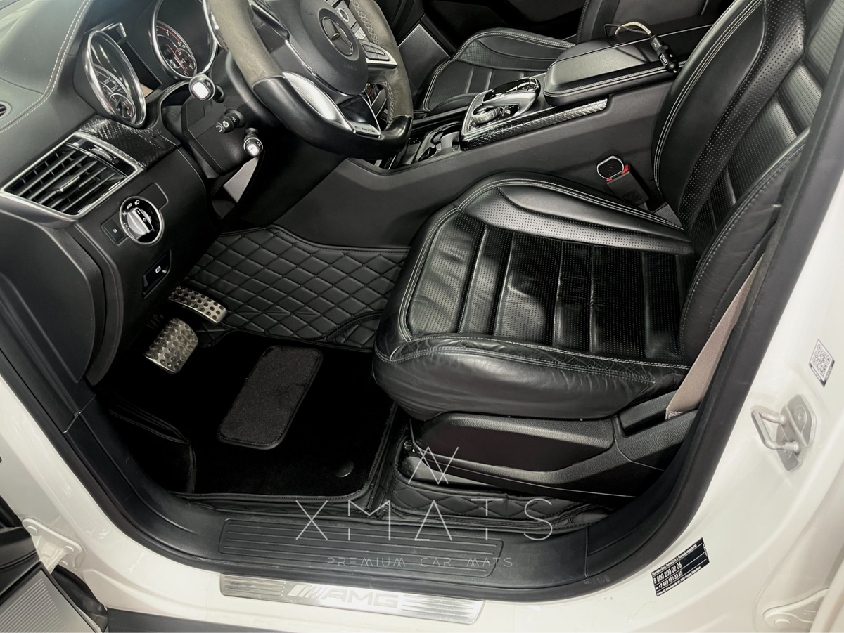 3D коврики из экокожи в салон Mercedes-Benz GLE Coupe (C292) 