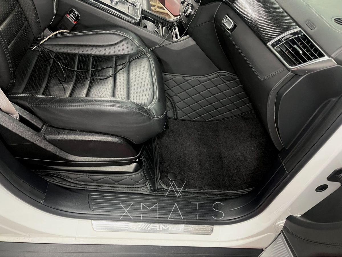 3д коврики из экокожи в салон Mercedes-Benz GLE Coupe (C292) 