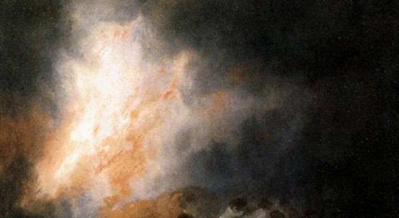     Франсиско Хосе де Гойя-и-Лусьентес. Пожар в ночи (фрагмент)   
undefined