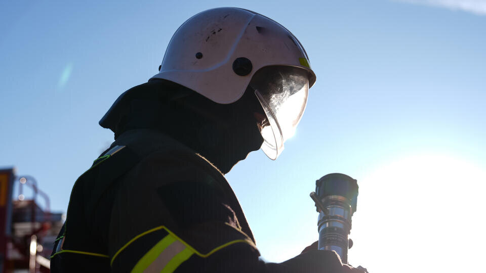     На топливном терминале в Новороссийске после атаки дронов ВСУ произошел пожар ИЗВЕСТИЯ/Эдуард Корниенко