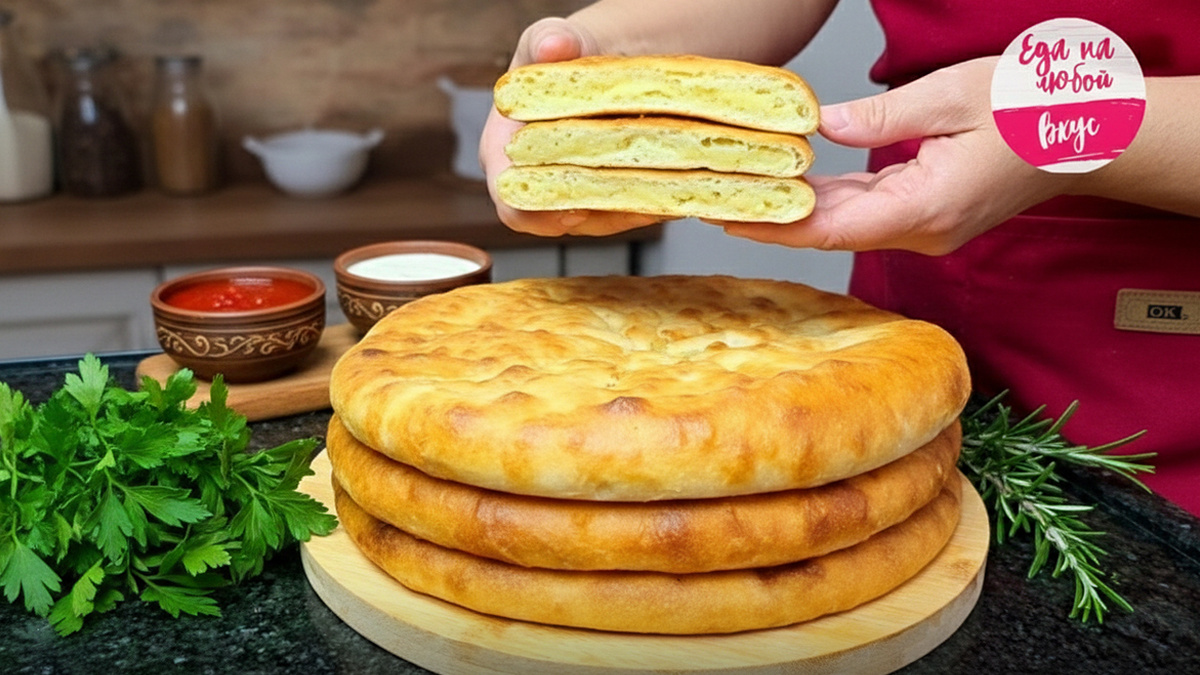 Осетинские пироги получаются очень мягкие и невероятно ароматные