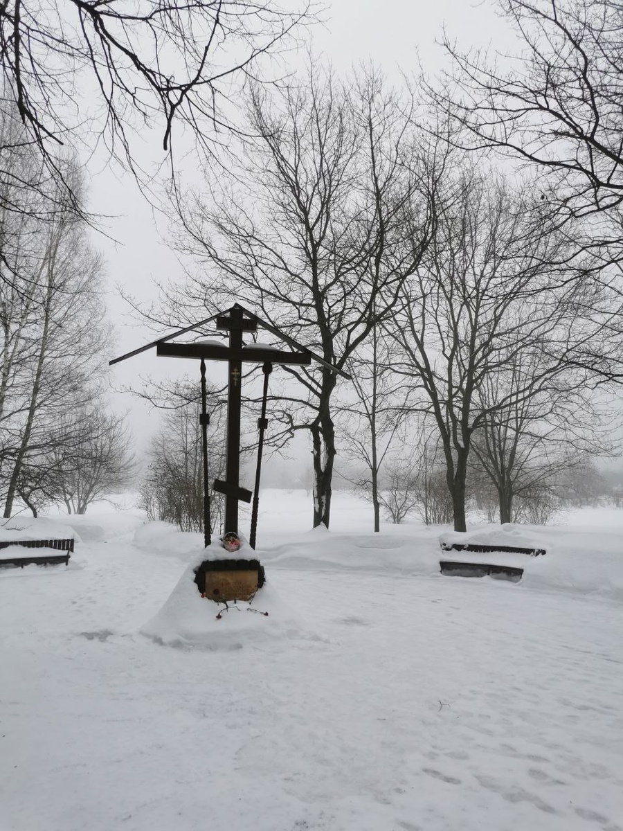 Поклонный Крест на БУтовском полигоне. Февраль, 2026 г.