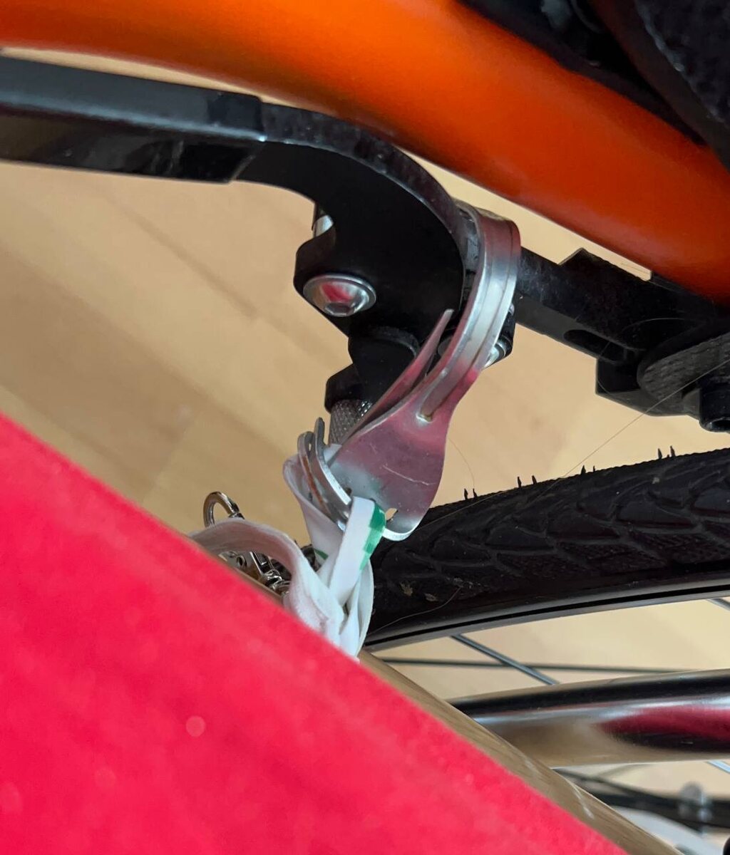 Приспособление в действии 