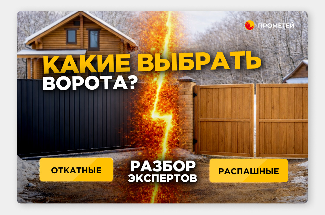 Ворота "под ключ" в ПРОМЕТЕЙ