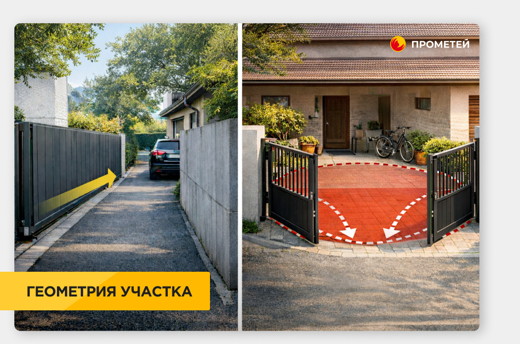 Ворота "под ключ" в ПРОМЕТЕЙ