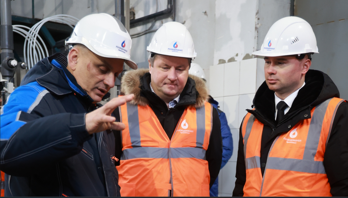    В Архангельске модернизировали систему обеззараживания воды