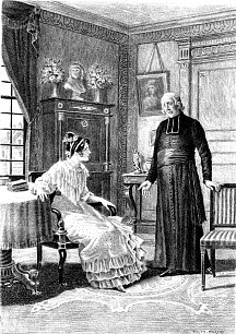 Иллюстрация XIX века к роману Оноре де Бальзака «Тридцатилетняя женщина». Такая молодая дама в те времена уже считалась старой.