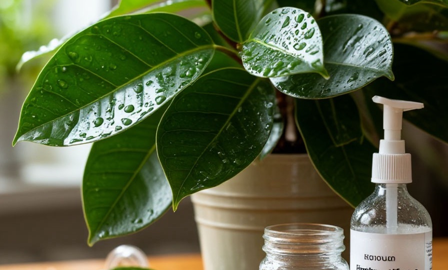 Фикус оживет: 5 рецептов с перекисью для пышной листвы