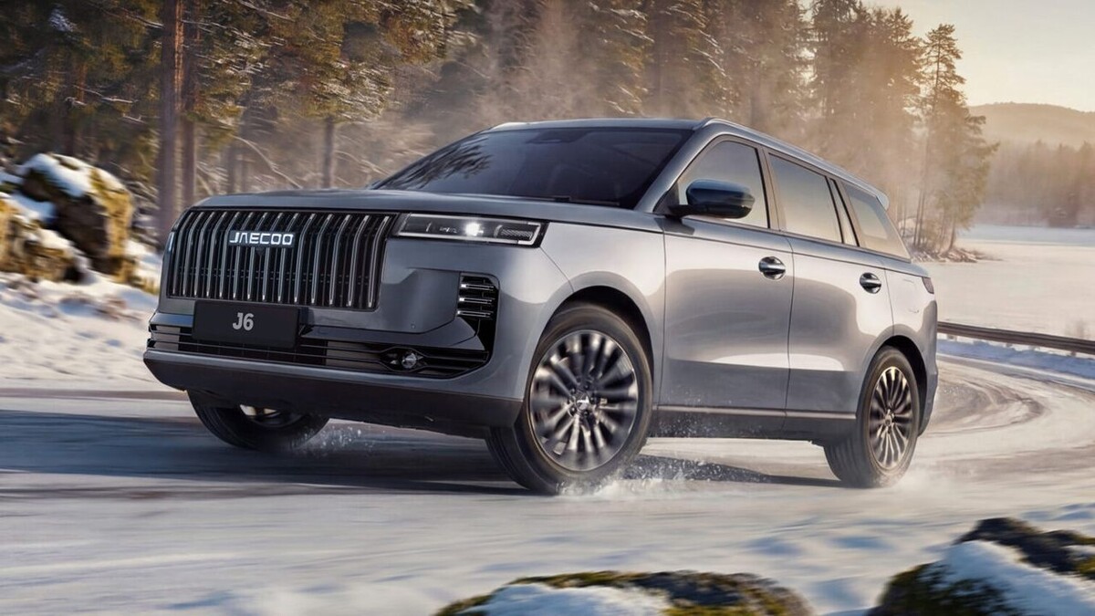    Jaecoo J6. Фото Jaecoo