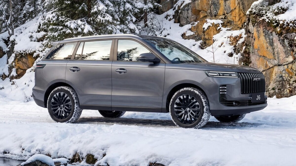    Jaecoo J6. Фото Jaecoo