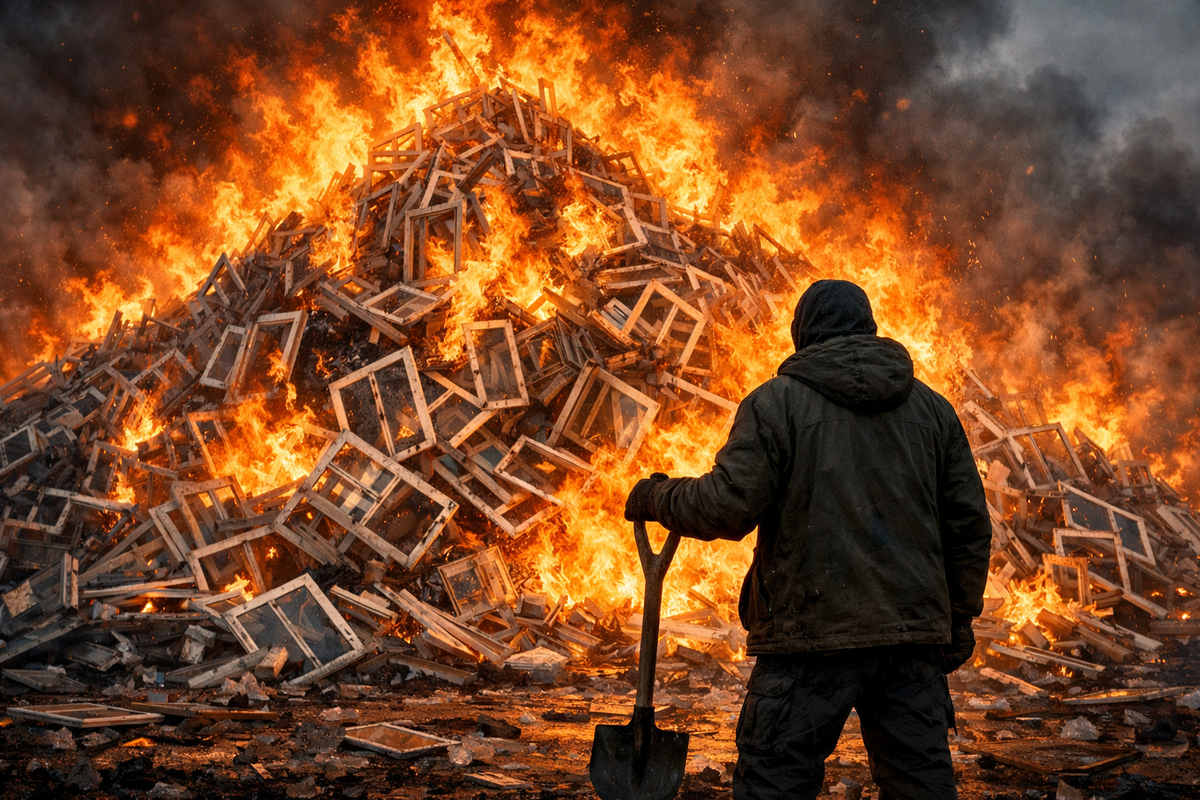 И к сожалению, такой вариант утилизации далеко не редкость